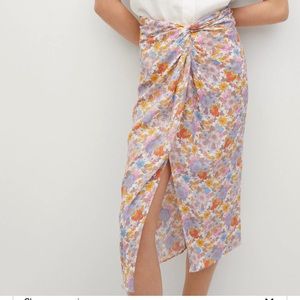 Mango midi skirt